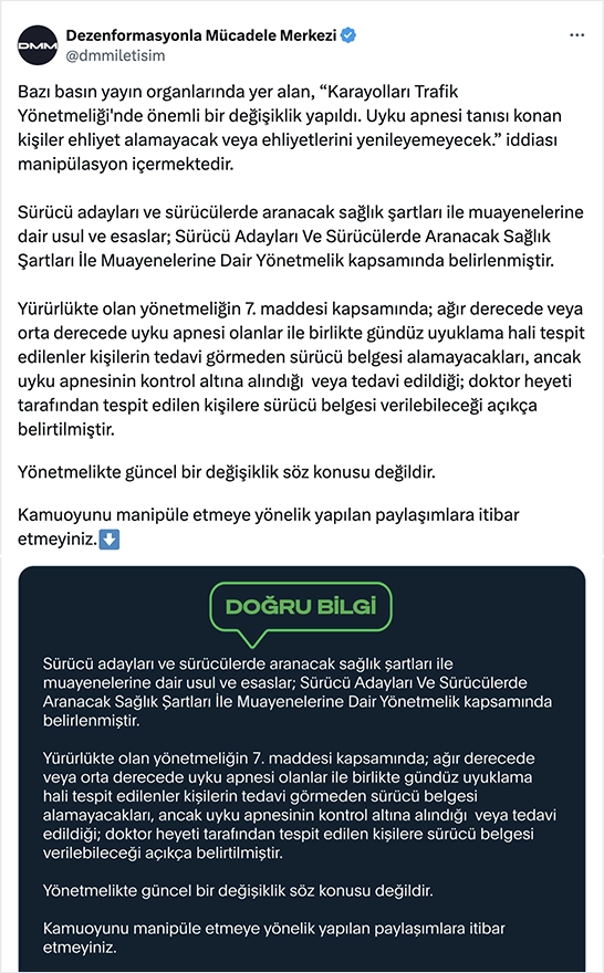 Uyku Apnesi Olanlar Ehliyet Alabilir mi?